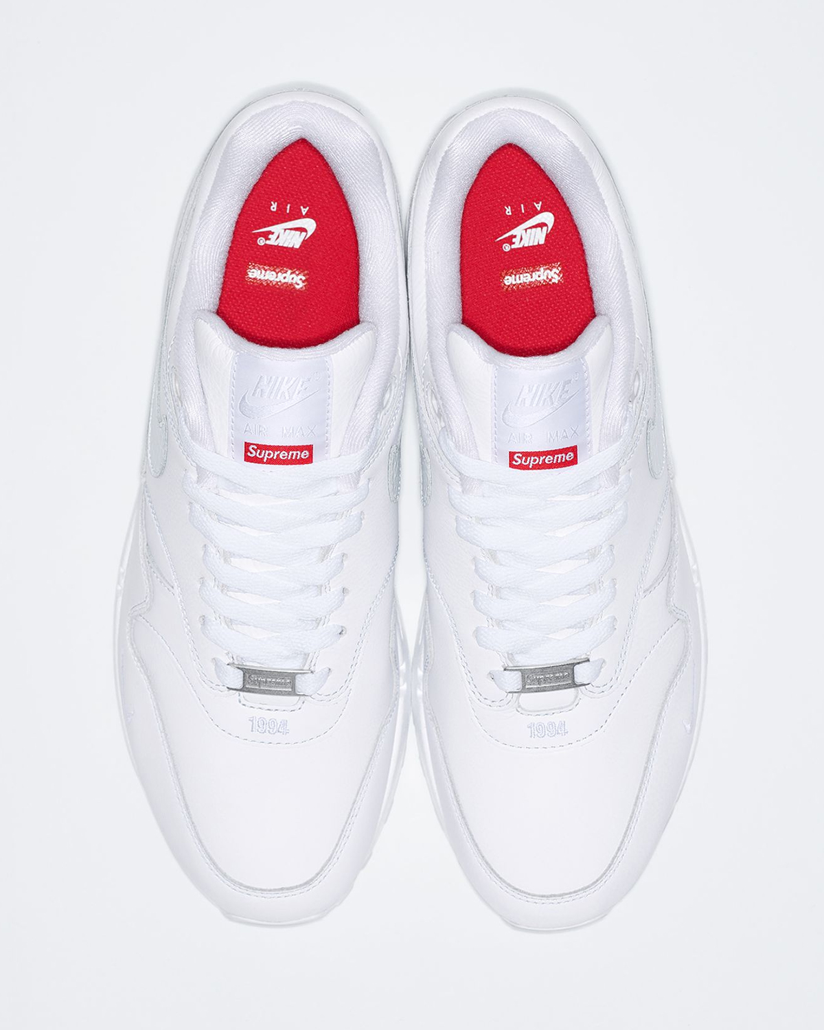 Surpreme Air Max 1 White 3