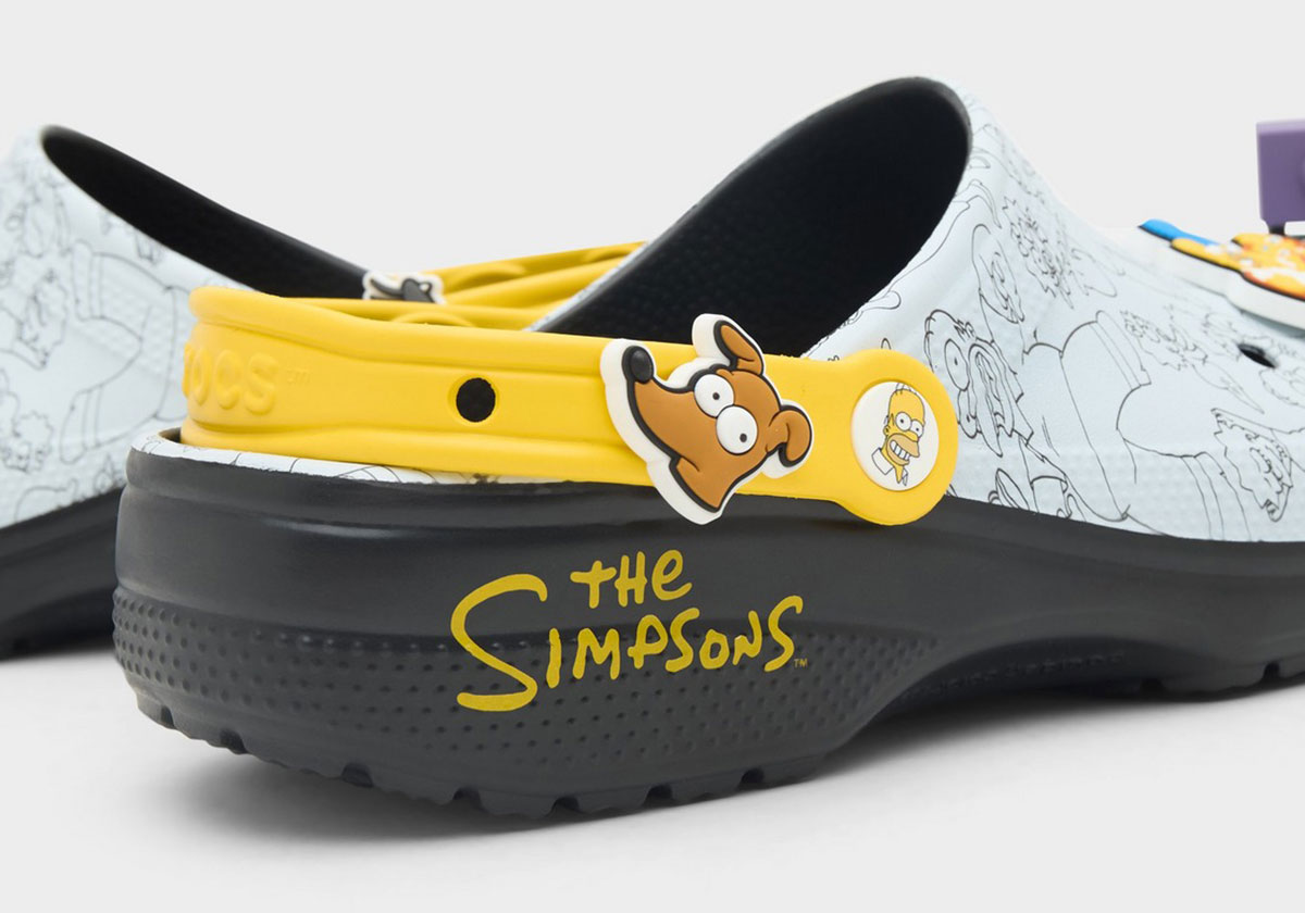 The Entire Simpsons Family Appears On The Crocs Classic Clog