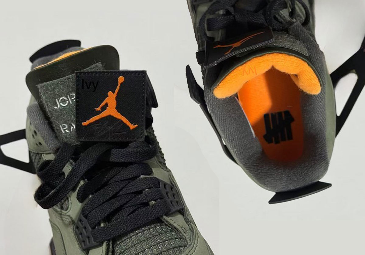 UNDEFEATED x Air Jordan 4 Revealed