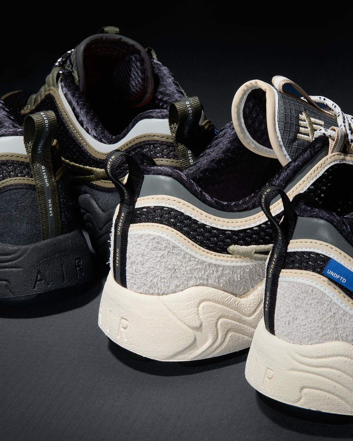 Undefeated Nike Zoom Spiridon Phantom Cargo Khaki Release Date 6