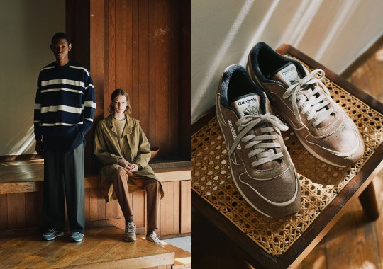 White Mountaineering Gets Geometric On The Reebok Classic Leather