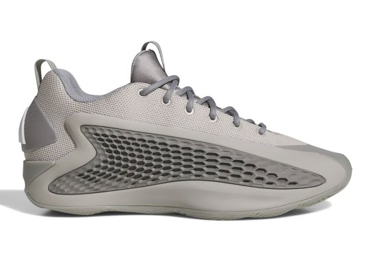 adidas Prepares The Anthony Edwards Low 2 In A Timberwolf Grey