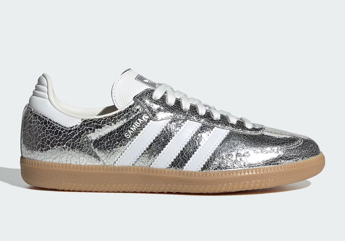 Adidas Samba Cracked Silver Jr0035 2