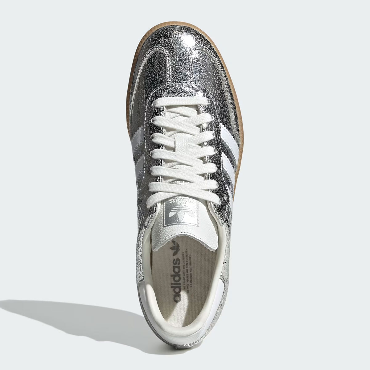 Adidas Samba Cracked Silver Jr0035 3