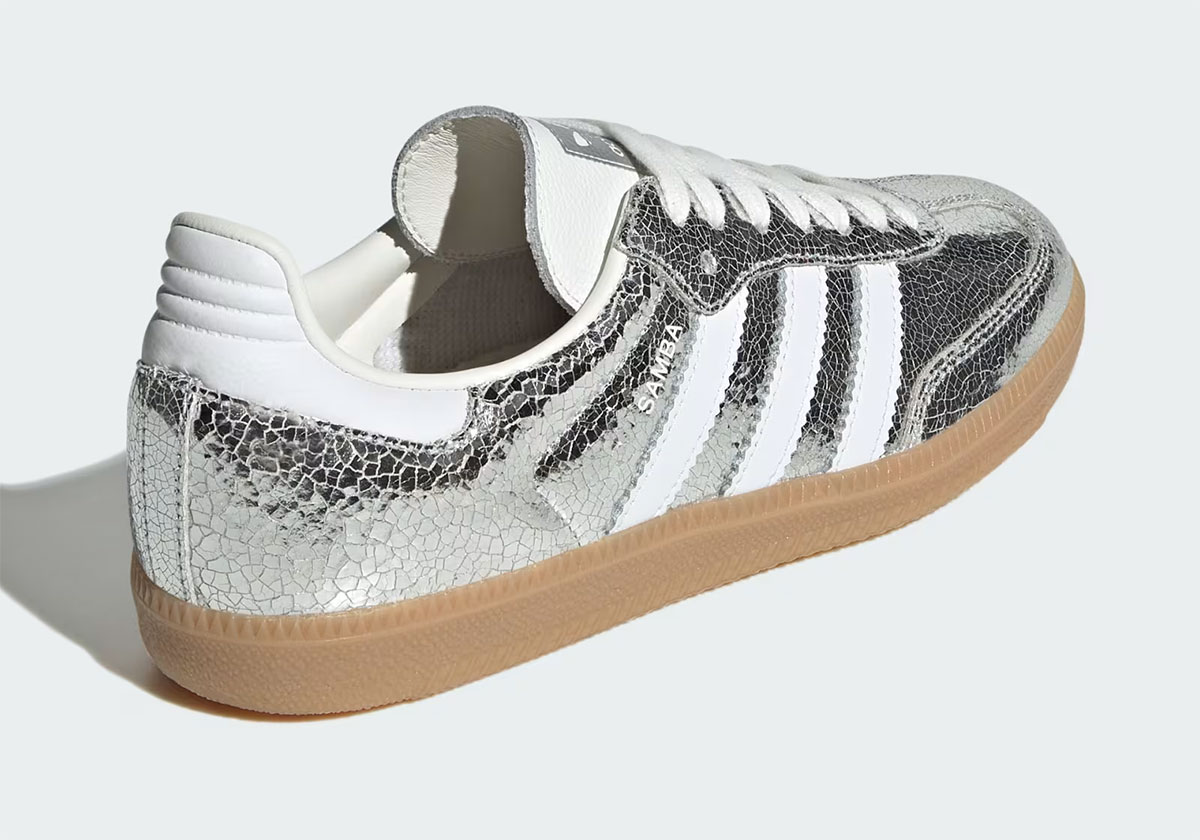 Adidas Samba Cracked Silver Jr0035 6