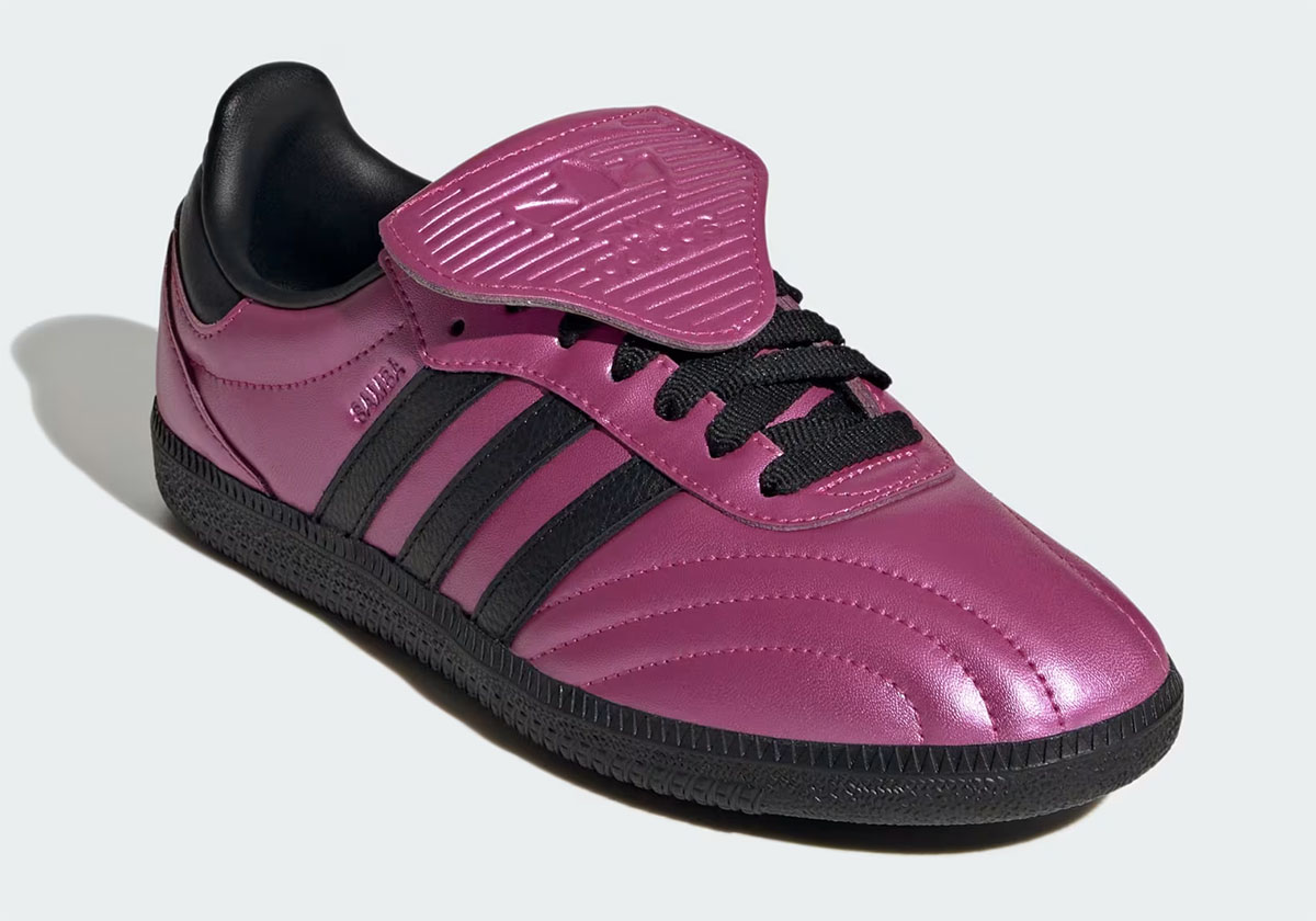 adidas Brings Fashion To The Pitch With The Samba LT "Metallic Pink"