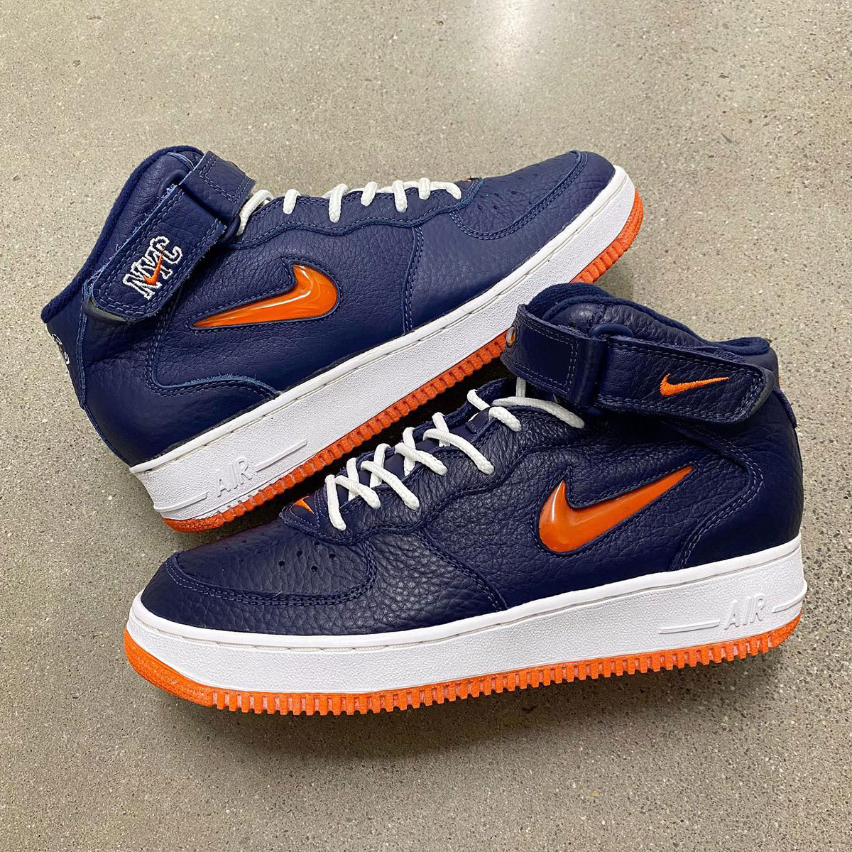 Air Force 1 Jewel Swoosh Nyc