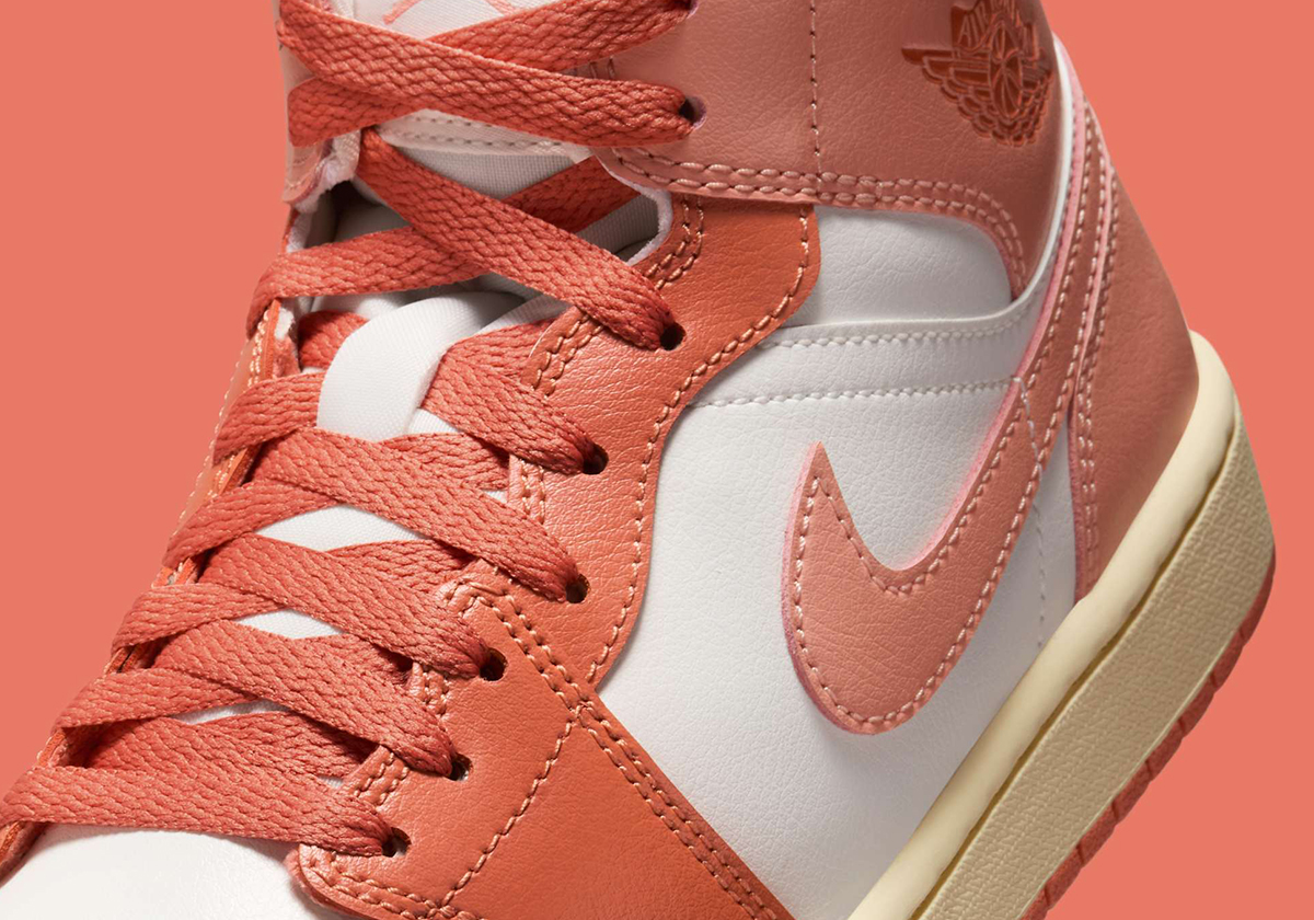 Two Shades Of "Madder Root" Reflect On The Air Jordan 1 Mid