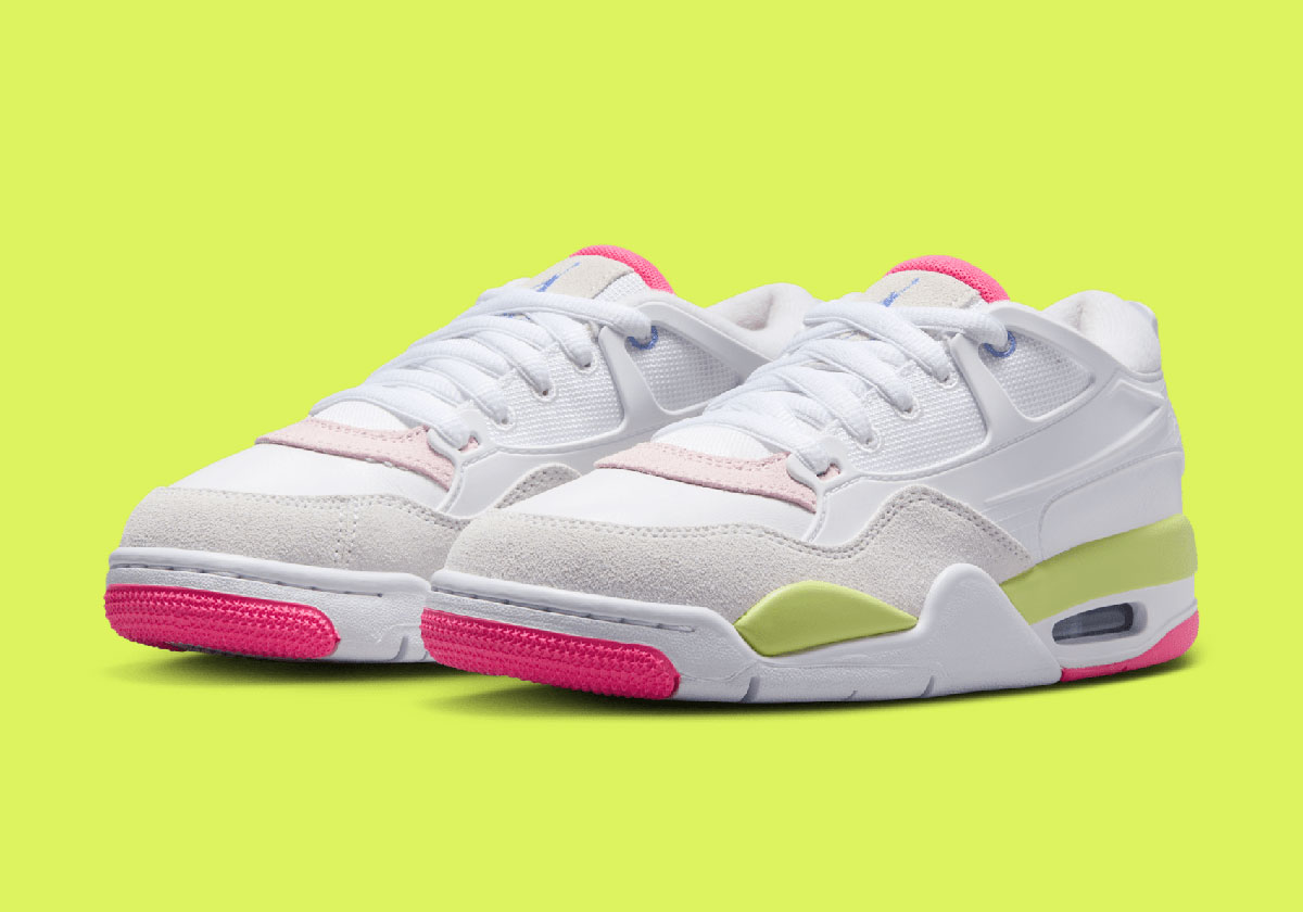 Bright Shades Accent The Jordan 4 RM GS For Summer