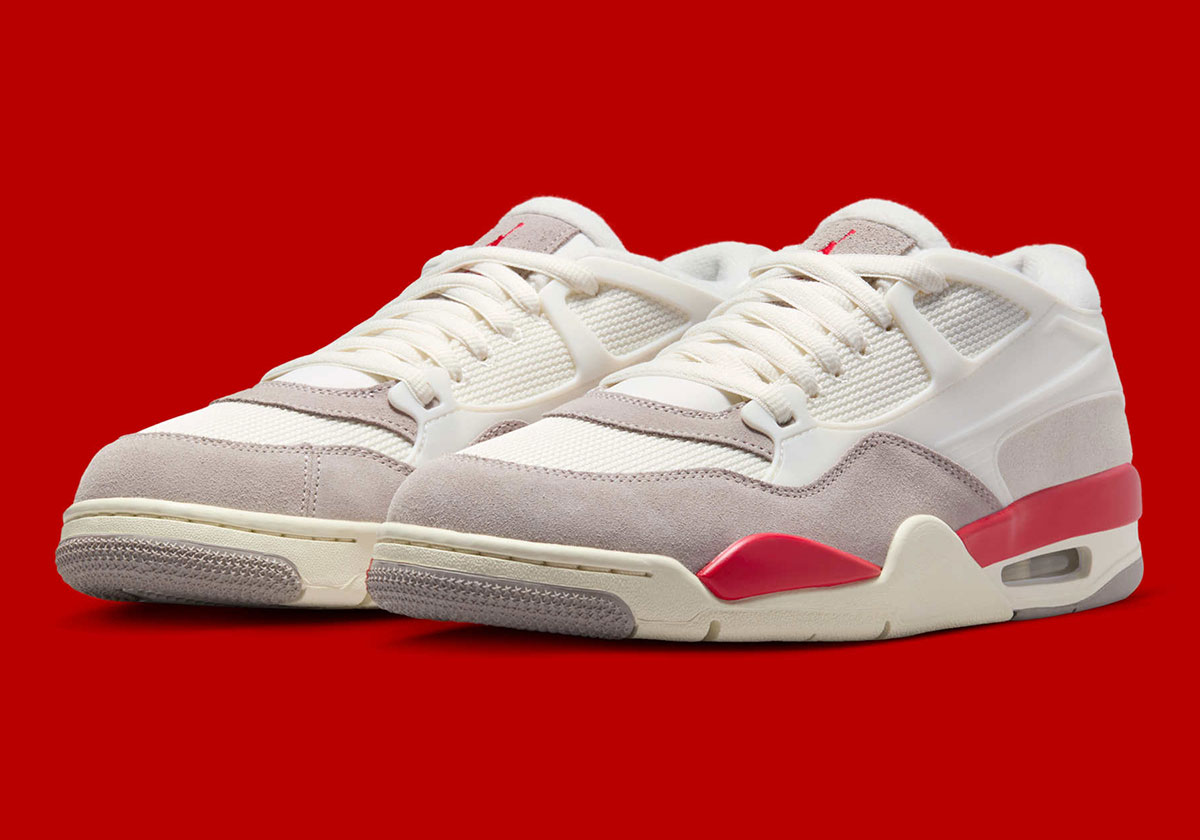 Iconic “Fire Red” Appears On The Air Jordan 4 RM