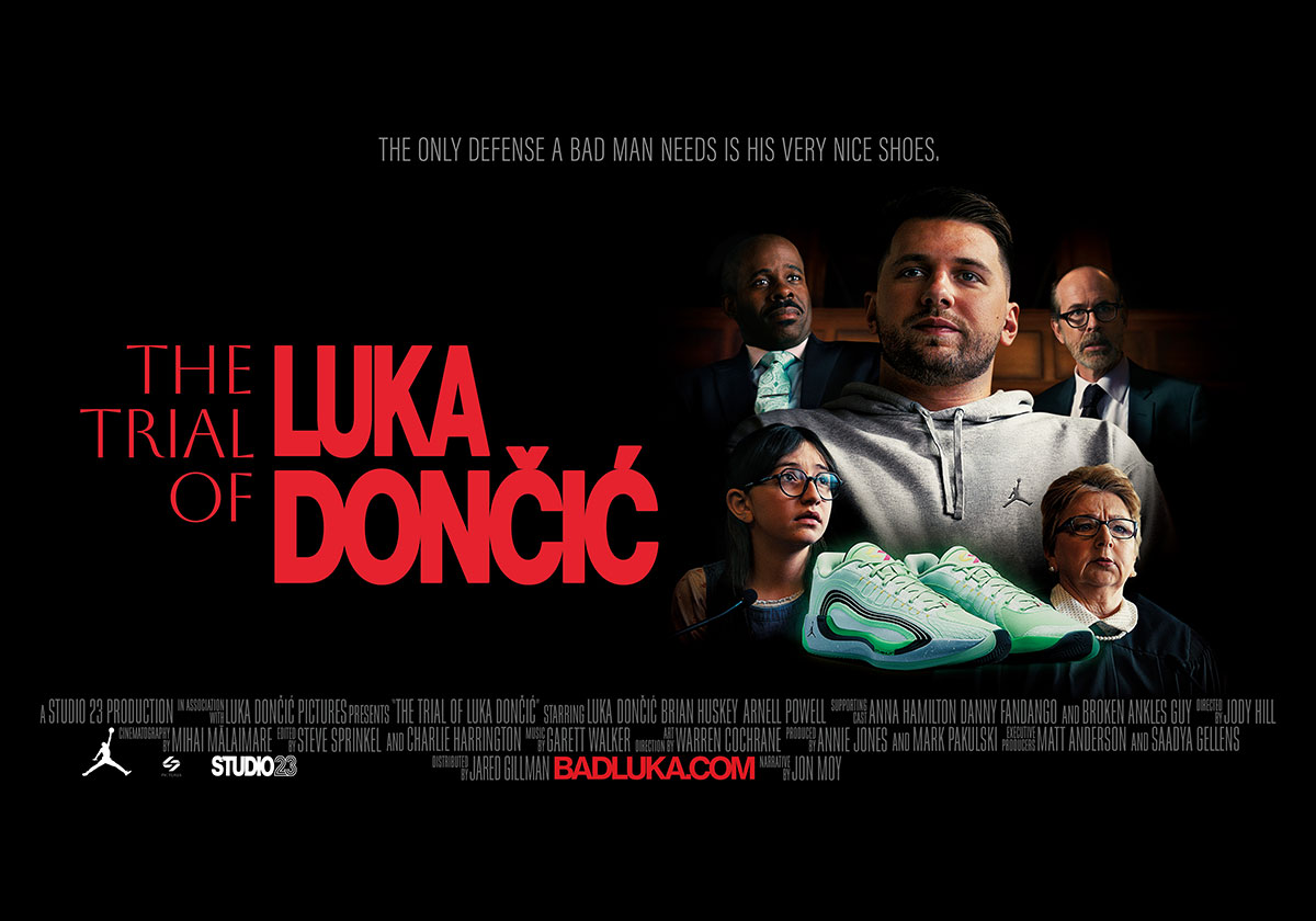 Jordan Brand Premieres “ The Trial of Luka Dončić" Ad