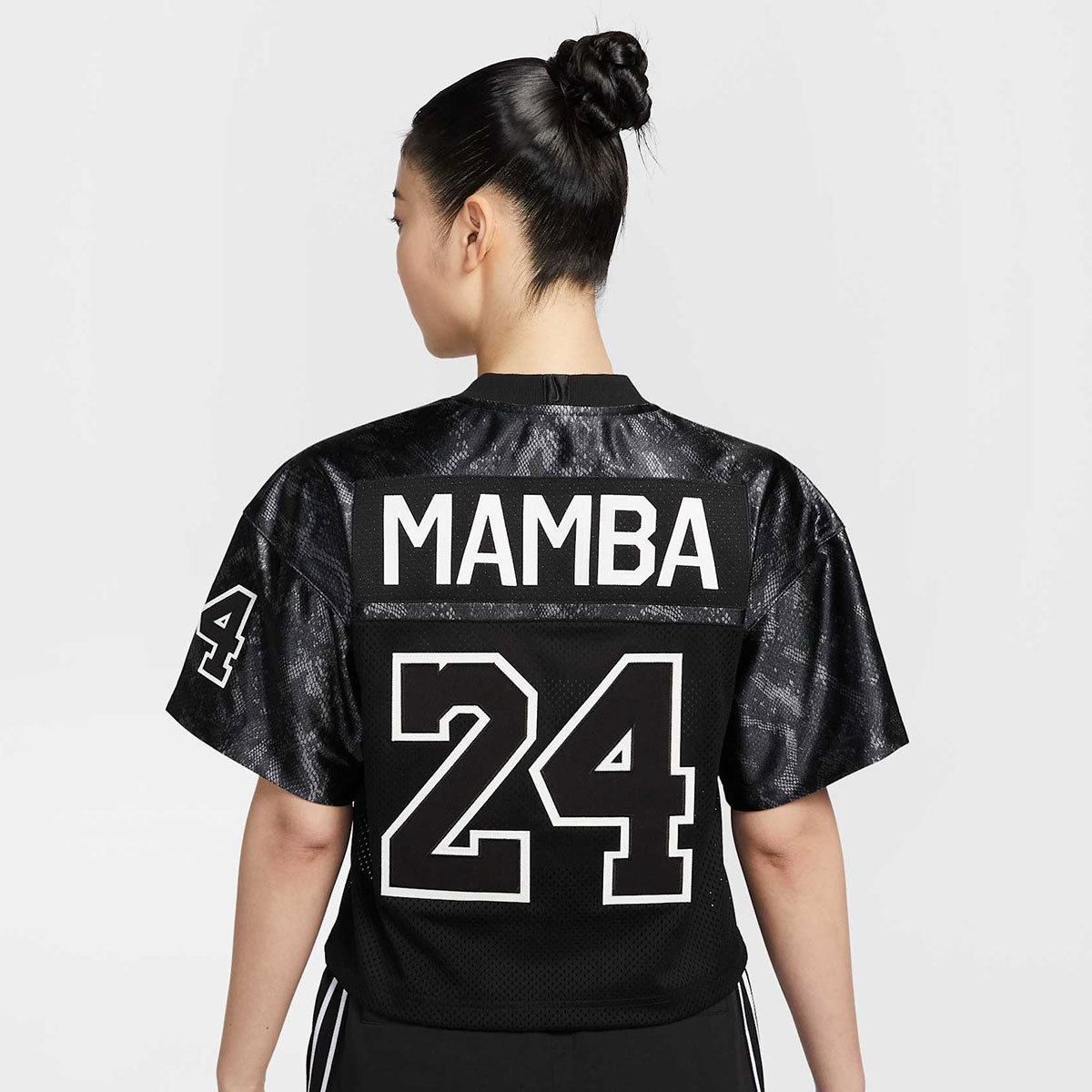 Kobe Bryant Nike Mamba Football Jersey Black 4