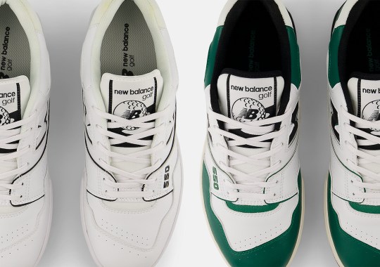 The New Balance 550 Golf Gets Two New Colorways For The Masters