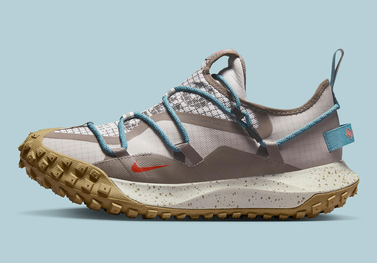 Nike Acg Mountain Fly Low Gore Tex Grey Red Teal Ib7328 001 4 Fb5de9