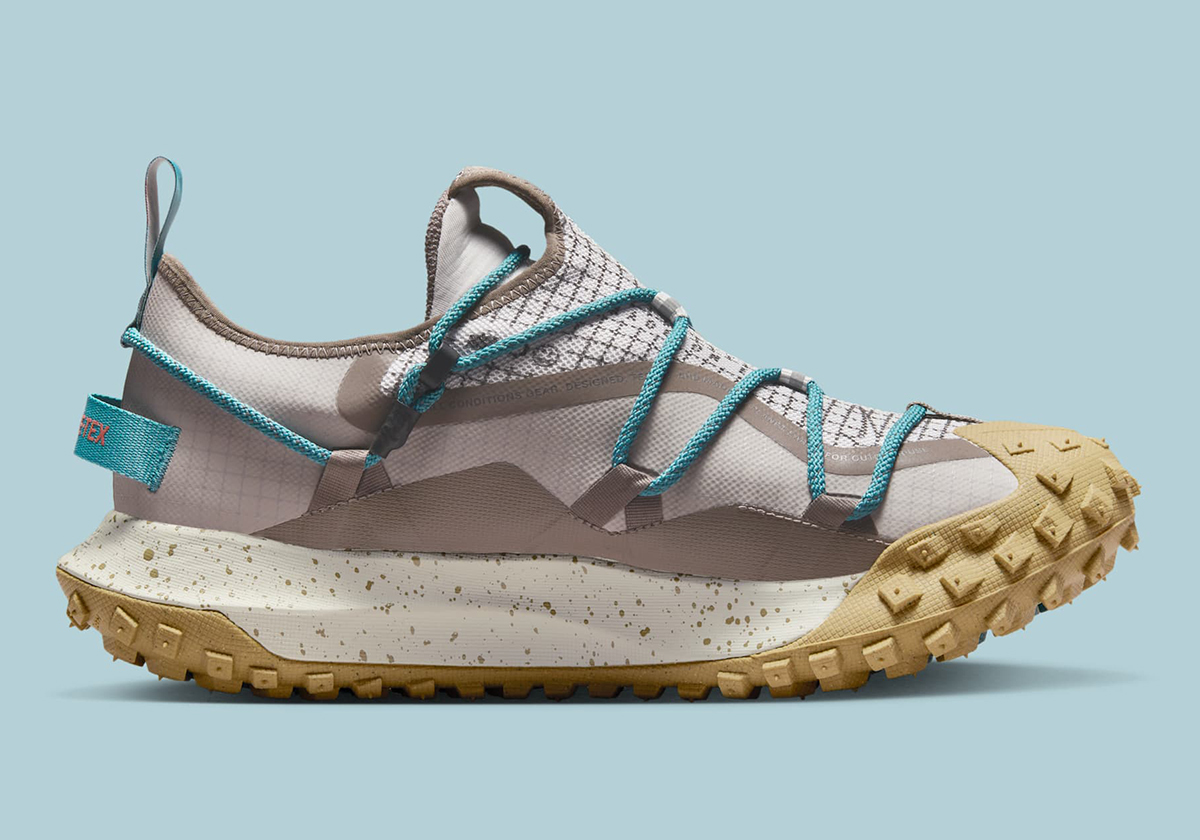 Nike Acg Mountain Fly Low Gore Tex Grey Red Teal Ib7328 001 5 F65255