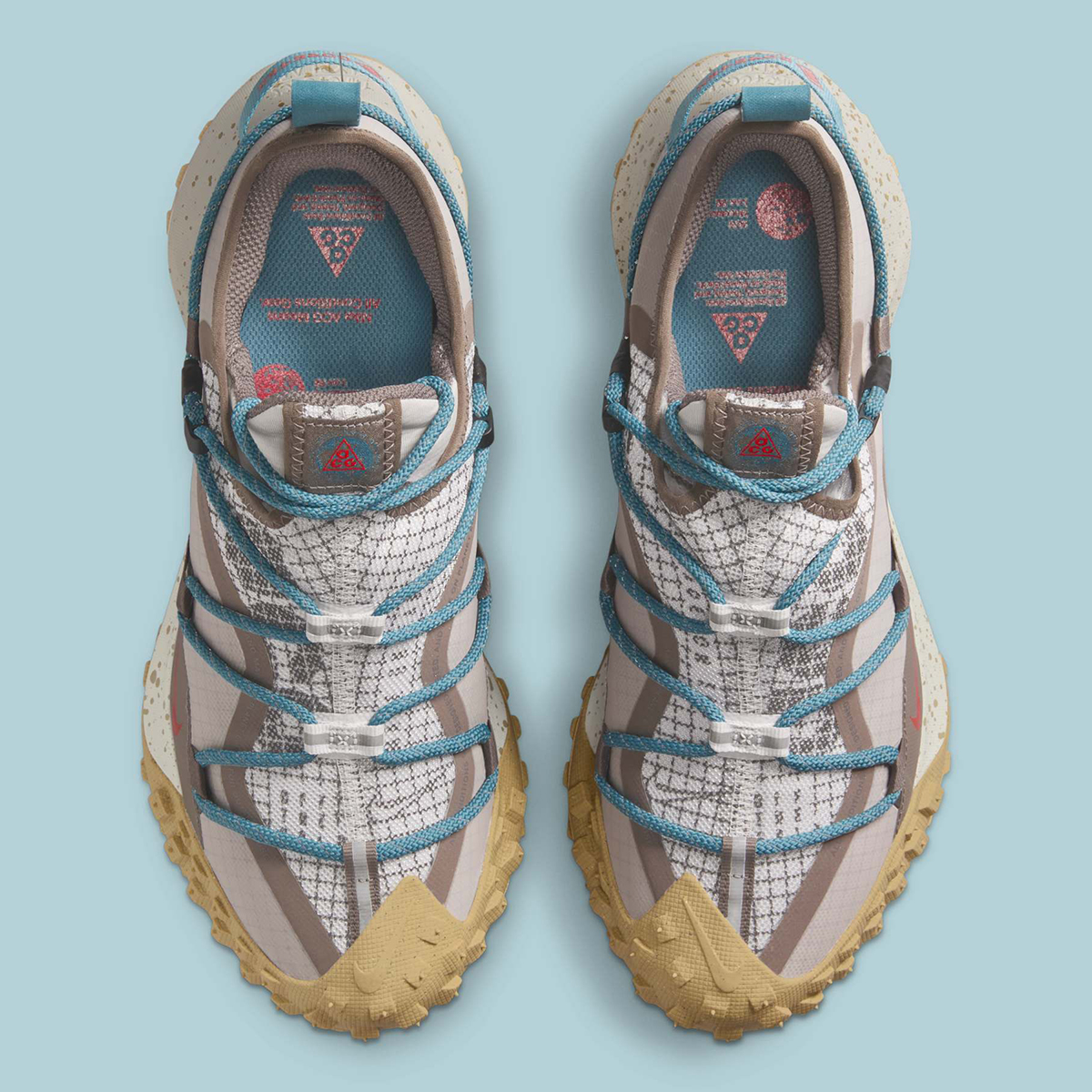 Nike Acg Mountain Fly Low Gore Tex Grey Red Teal Ib7328 001 7 9967e5