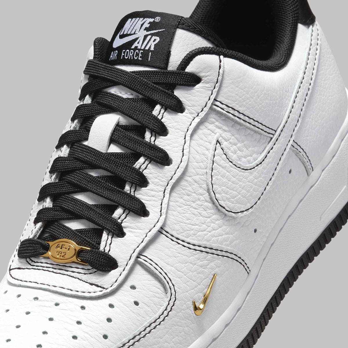 Nike Air Force 1 Low Mini Swoosh White Black Ib6543 101 5