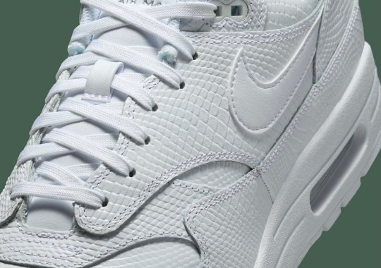 Nike Goes Wild With An Air Max 1 Featuring Reptile Leather