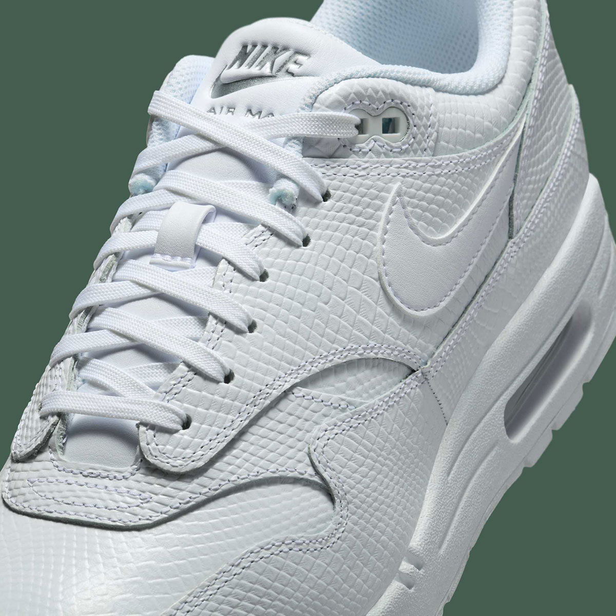 Nike Air Max 1 Premium Reptile White Pure Platinum Hv1211 100 7