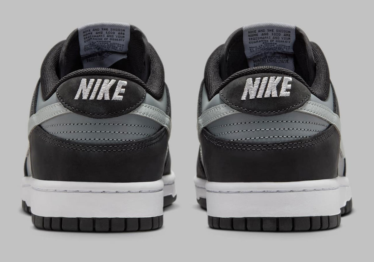 Nike Dunk Low Black Grey White Ib3079 001 3