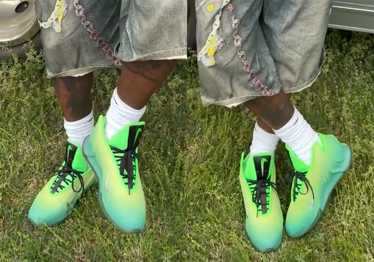 Wale Debuts Nike GT Future In Familiar "Grinch" Colors