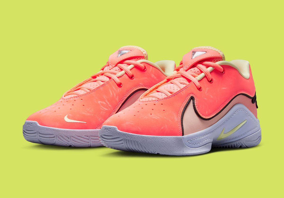 Nike Serves Up A Kids-Exclusive LeBron 22 "Bright Mango"