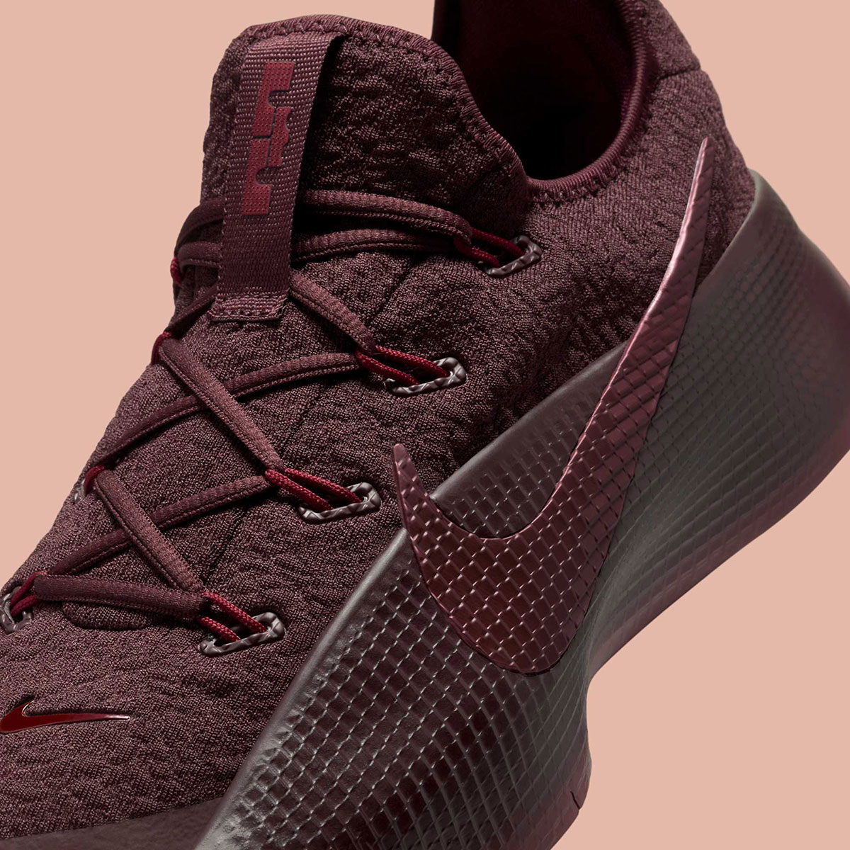 Nike Lebron Tr1 Burgundy Crush Team Red Fj6151 601 3