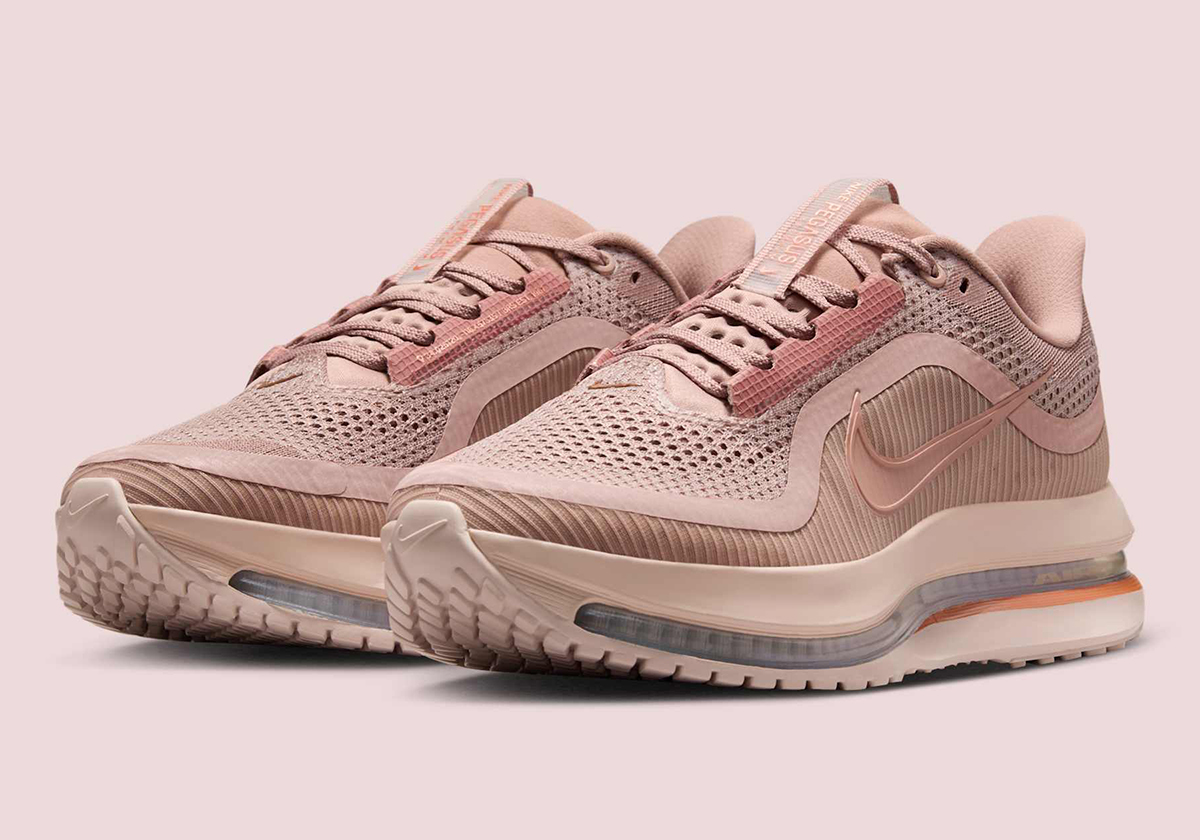 The Nike Pegasus Premium Shines in “Metallic Rose Gold”