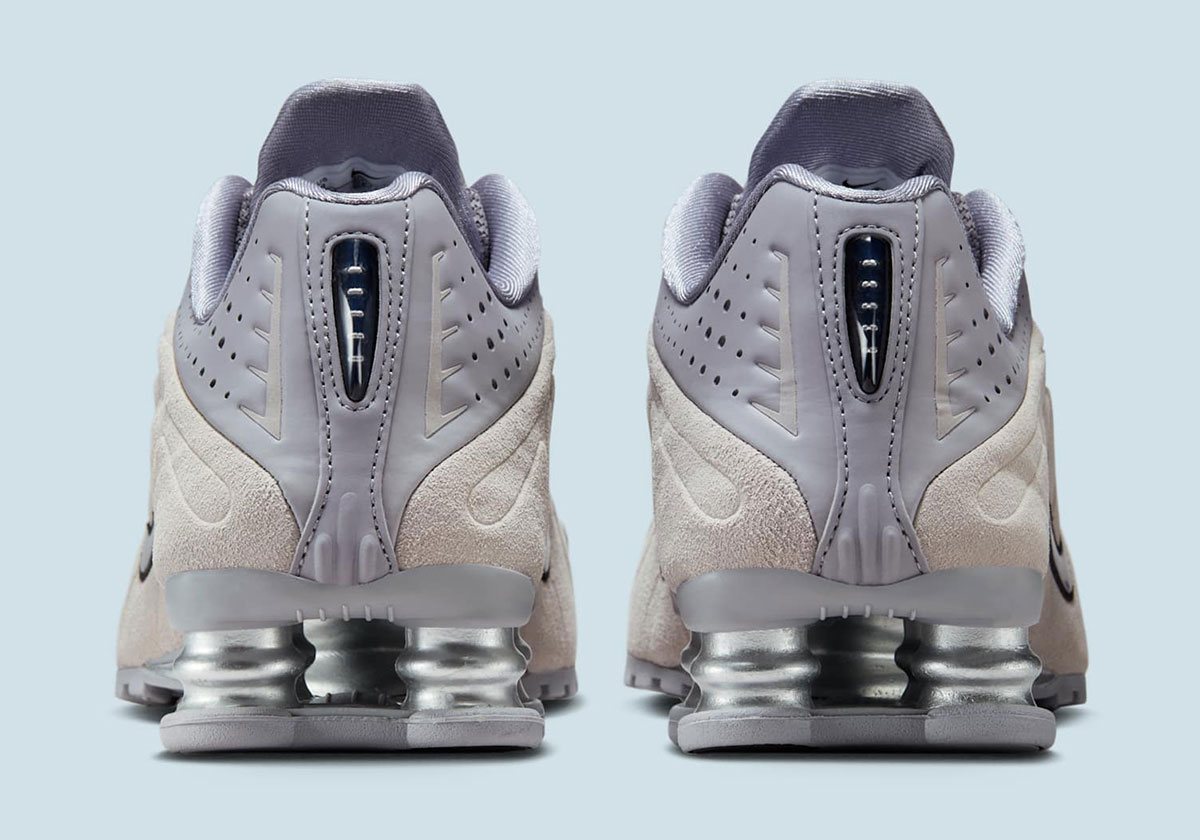 Nike Shox R4 Cement Grey Blue Tint Hq7739 001 3