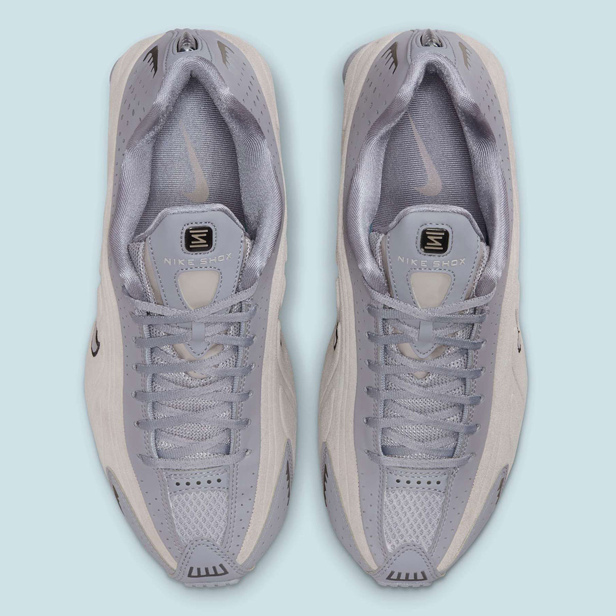 Nike Shox R4 Cement Grey Blue Tint Hq7739 001 4