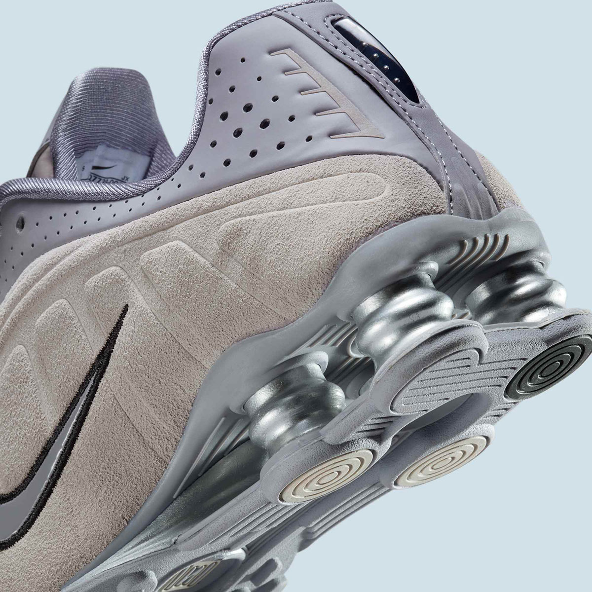 Nike Shox R4 Cement Grey Blue Tint Hq7739 001 7
