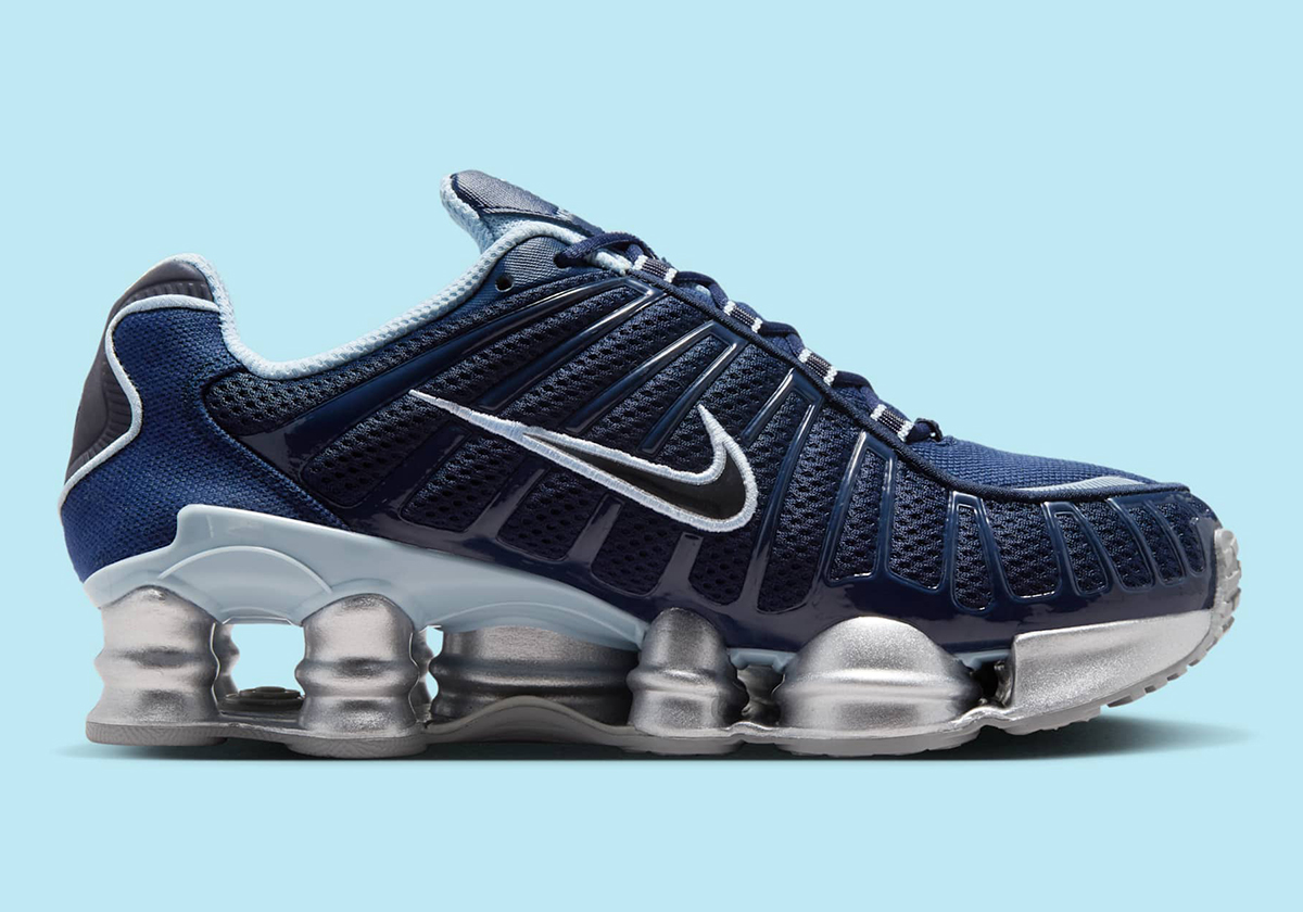 Nike Shox Tl Obsidian Metallic Platinum Ih4481 400 5