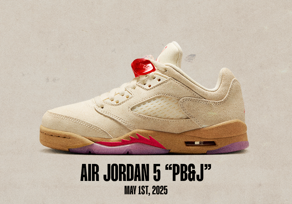 Sneaker Releases April 27 May 3 2025 Air Jordan 5 Low Peanut Butter And Jelly