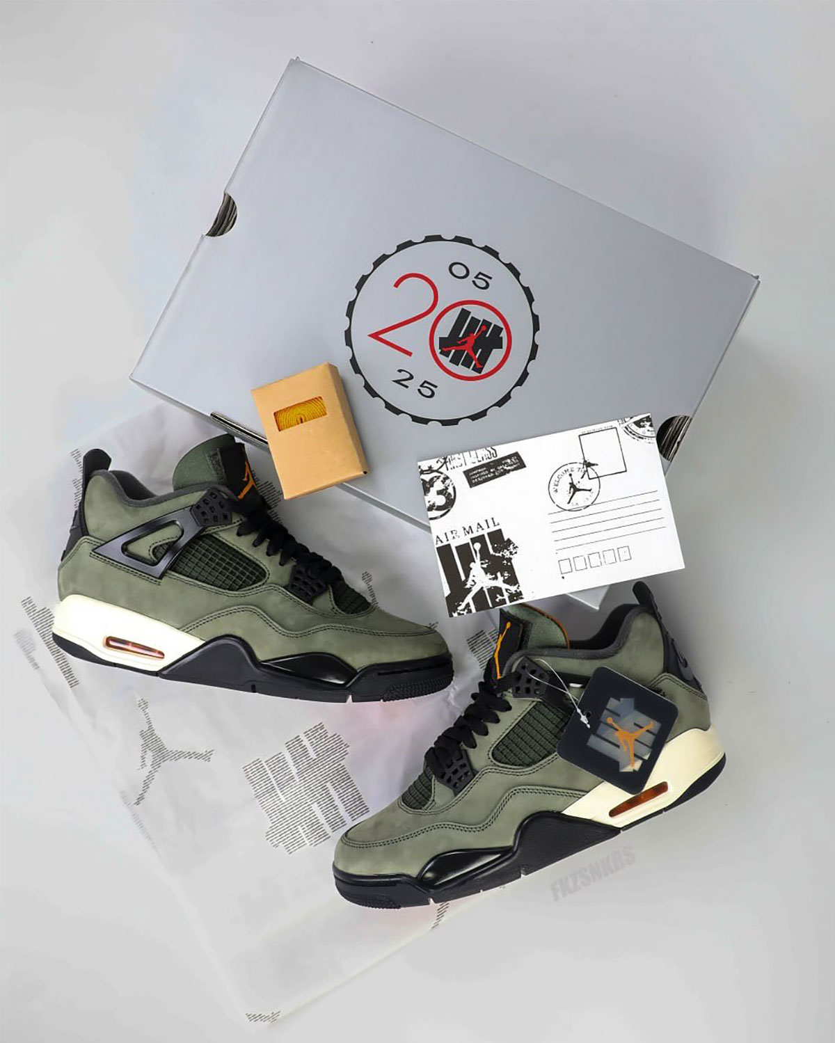Undefeated Jordan 4 Release Date 17