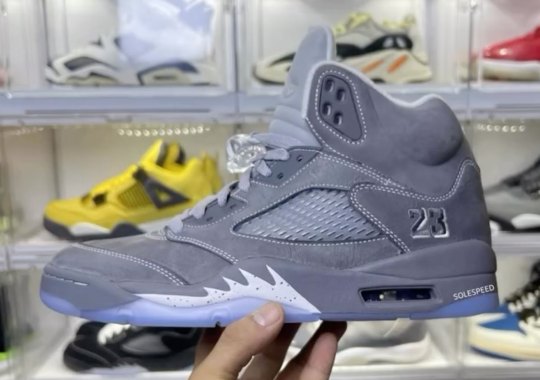 More Images Of The “Wolf Grey” Jordan 5s