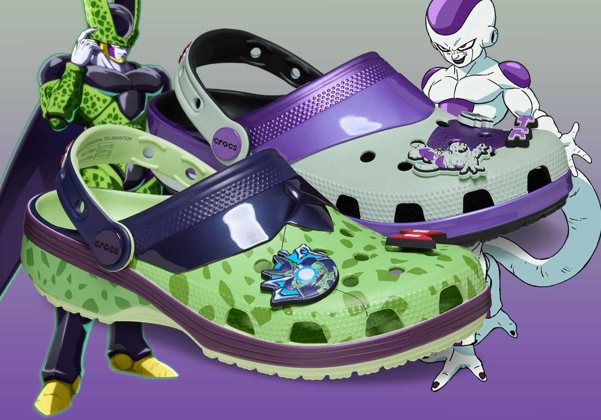 Frieza And Cell Power Up In Next Dragon Ball Z x Crocs Collection