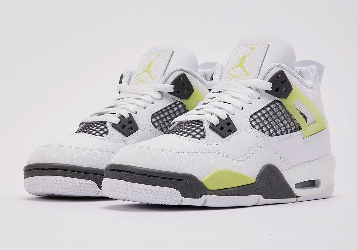 Jordan 4 Light Lemon Twist Shoes 6