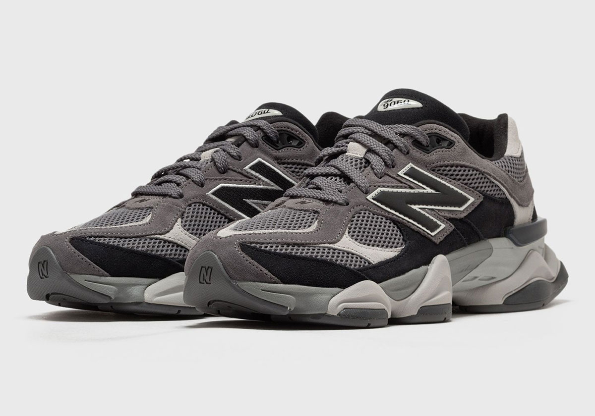 The New Balance 9060 Is Ready For Daily Wear In "Black/Grey"