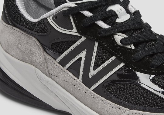 This New Balance 990v6 Sneaks In Glossy Patent Leather