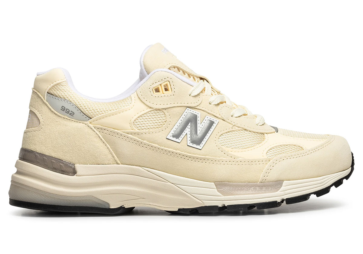 The New Balance 992 Made In USA "Calcium" Releases On June 5th