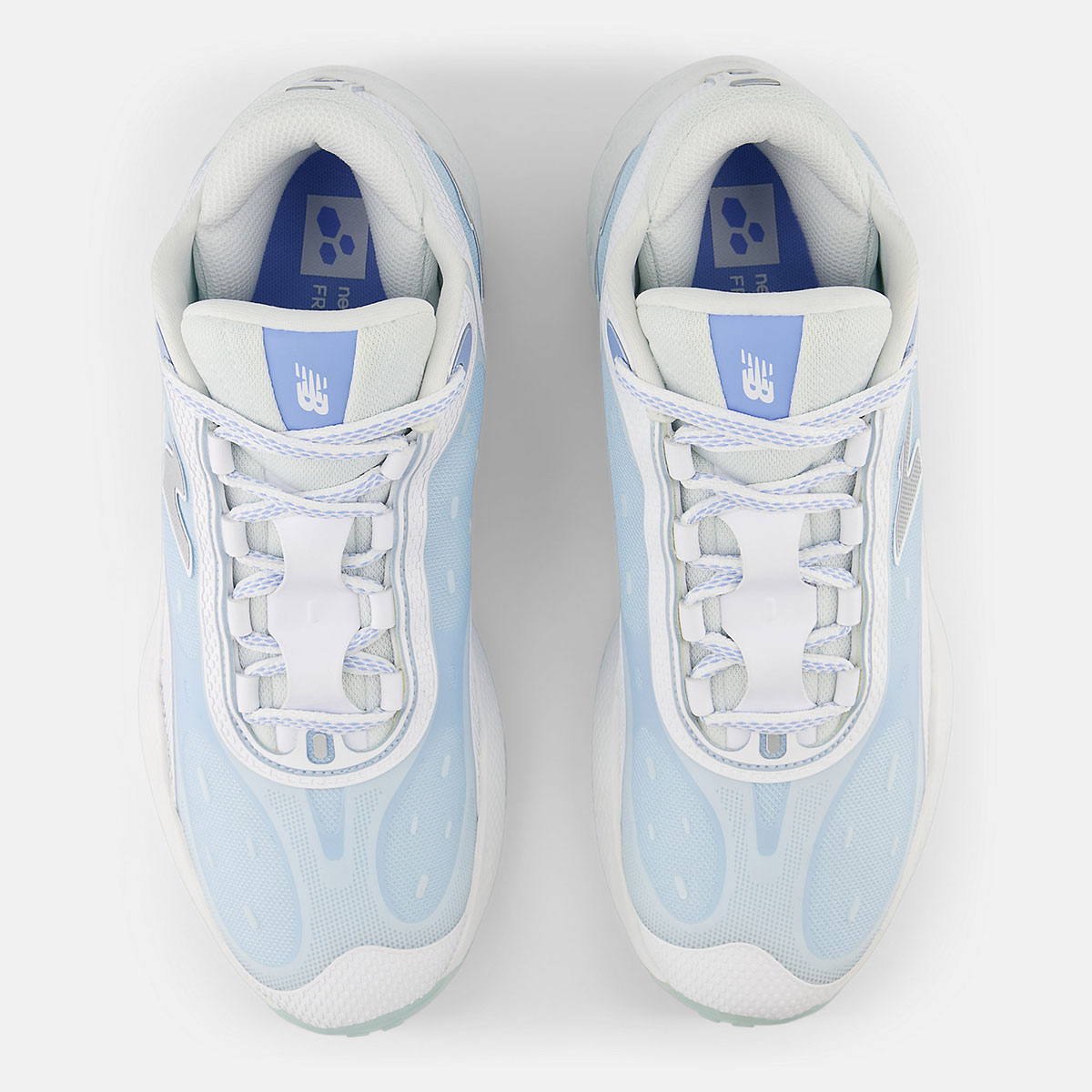 New Balance Fresh Foam Bb V3 White Blue Bbfrsnv3 1