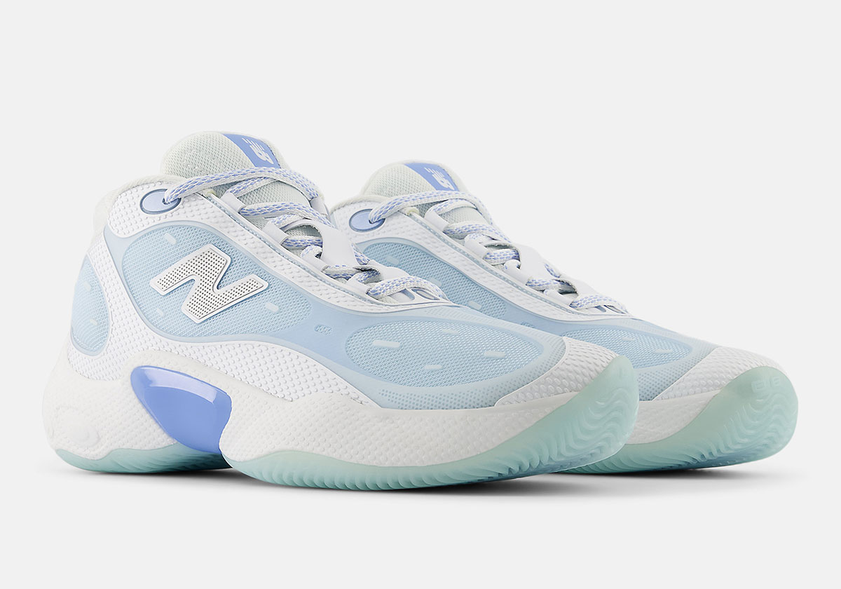 New Balance Fresh Foam Bb V3 White Blue Bbfrsnv3 2