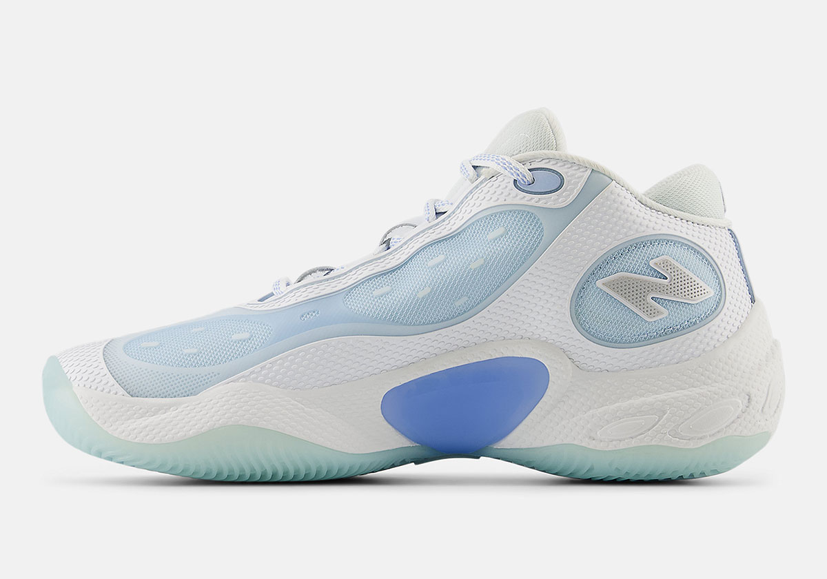 New Balance Fresh Foam Bb V3 White Blue Bbfrsnv3 5