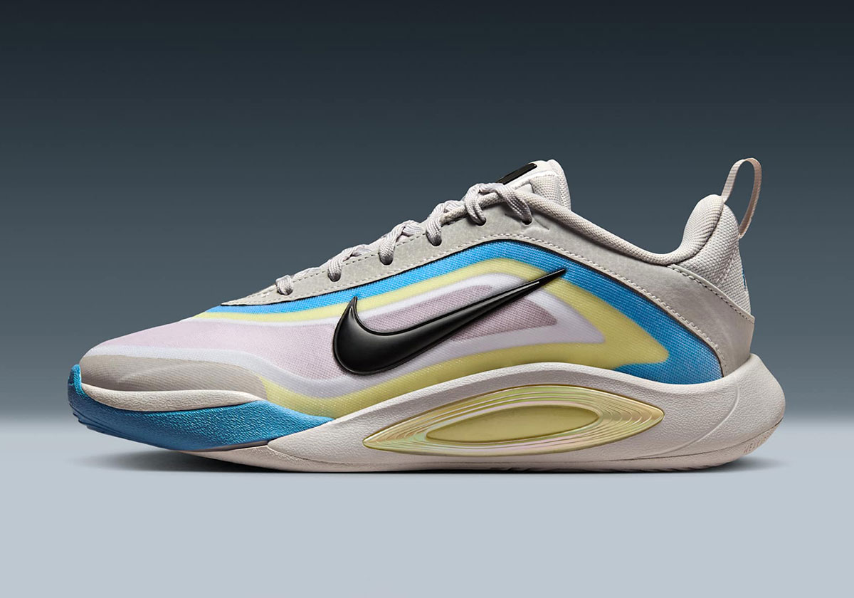 Nike A One Vast Grey Black Life Lime University Blue Hf7001 002 10