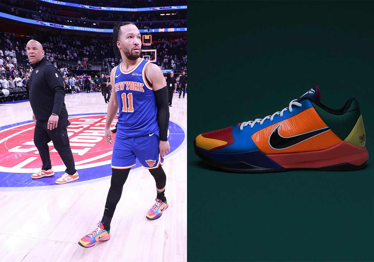 Jalen Brunson Nods To His Father Rick With The Nike Kobe 5 "WTR" PE