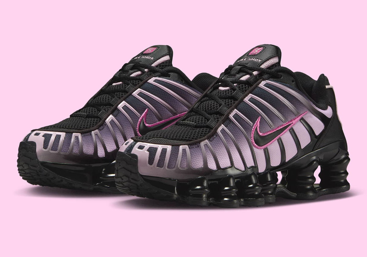 The Nike Shox TL Blends Black And "Playful Pink"