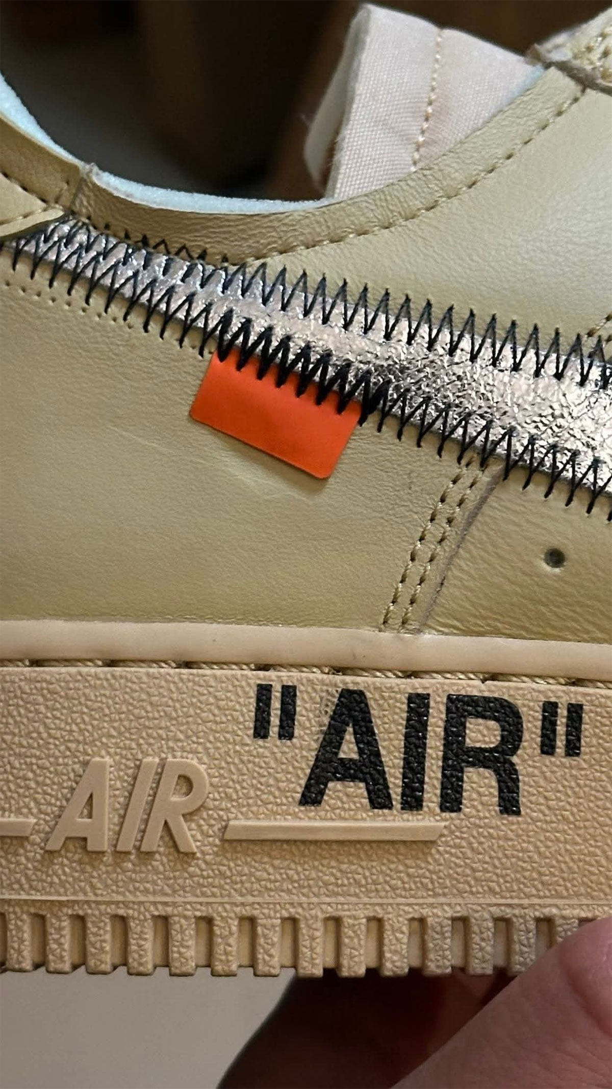 Off White Nike Air Force 1 Low Sesame Fd6900 200 4