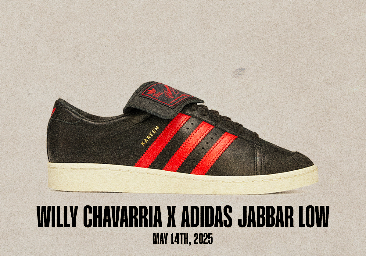 Sneaker Releases May 11 May 17 2025 Willy Chavarria Adidas Jabbar Low