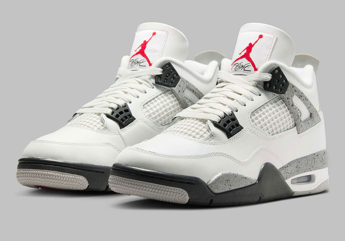 RESTOCK: Air Jordan 4 "White Cement"