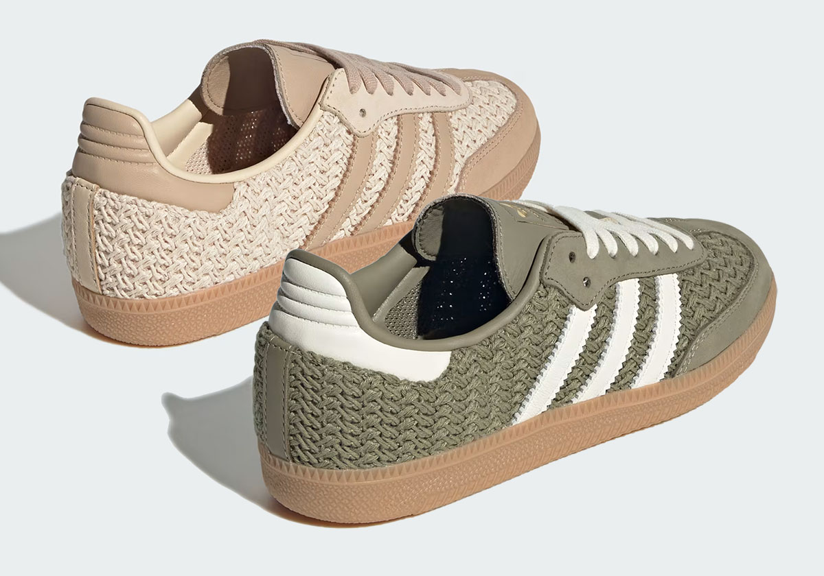The adidas Samba "Knit Pack" Delivers Big Cottagecore Vibes